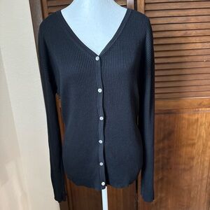 Vintage Coldwater Creek Silk Blend Cardigan